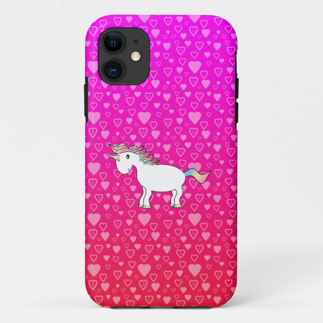 Rainbow unicorn iphone 5 case (Back)