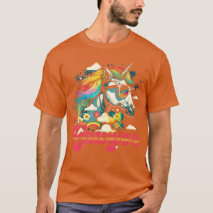 Rainbow Unicorn Lawyer T-Shirt