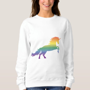 Rainbow Unicorn lgbt Sweatshirt