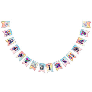 Rainbow Unicorn Magic Birthday Bunting