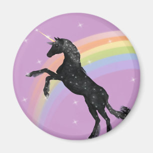 Rainbow Unicorn Magnet
