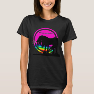 Rainbow Unicorn (#noadultingtoday) T-Shirt