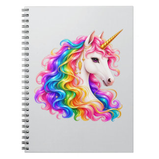 Rainbow Unicorn Notebook