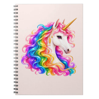 Rainbow Unicorn Notebook