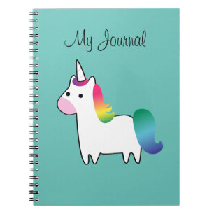 Rainbow Unicorn Notebook