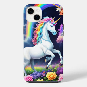 Rainbow Unicorn One iPhone 14 Plus Case