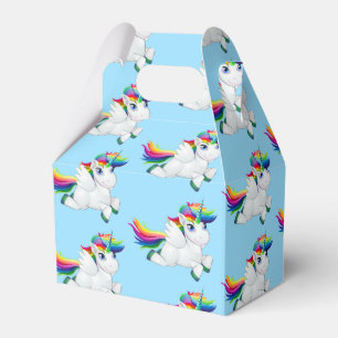 Rainbow Unicorn Party Favour Box