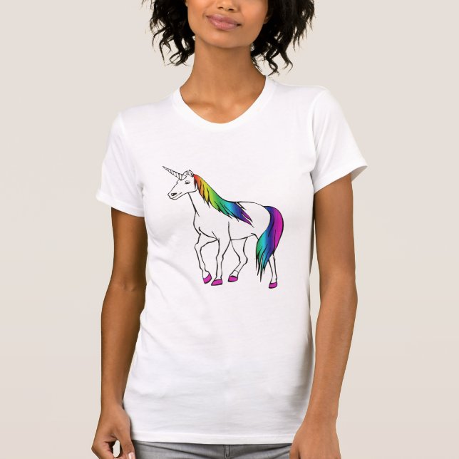 RAINBOW UNICORN T-Shirt (Front)