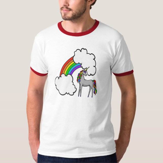 Rainbow Unicorn T-Shirt (Front)