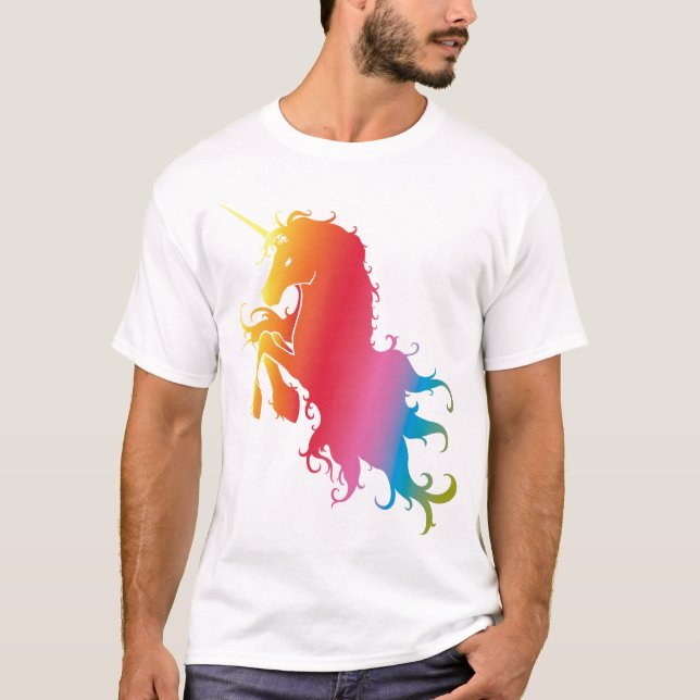 Rainbow Unicorn Tee (Front)