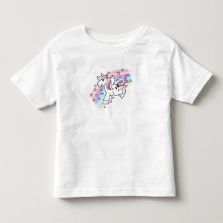Rainbow Unicorn Toddler T-Shirt