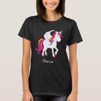 Rainbow Unicorn with Custom Name