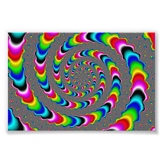 Rainbow Universe - Fractal Art Photo Print (Front)