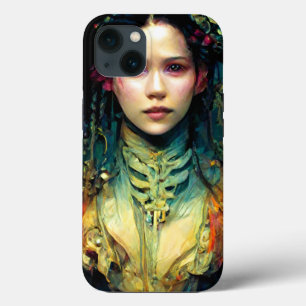 Rainbow Urchin Fantasy Sci-Fi iPhone 13 Case