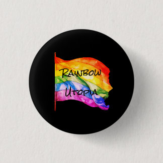 Rainbow Utopia logo button