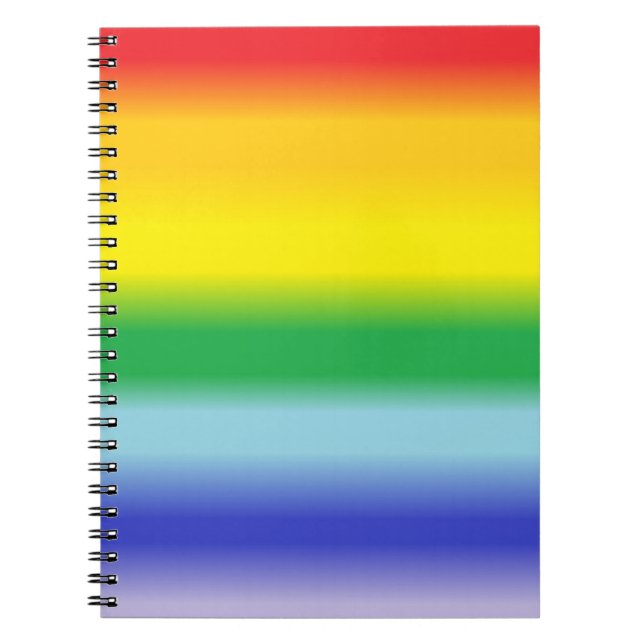 Rainbow v1 spiral notebook (Front)