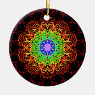 Rainbow v4 ceramic tree decoration
