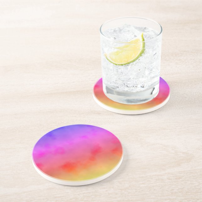 Rainbow Vapour Coaster (Side)