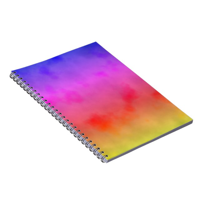 Rainbow Vapour Notebook (Right Side)
