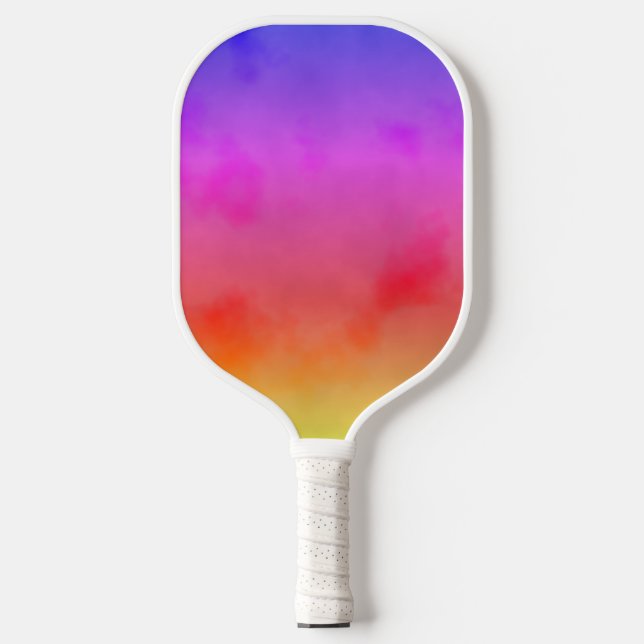 Rainbow Vapour Pickleball Paddle (Front)