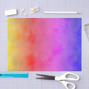 Rainbow Vapour Tissue Paper