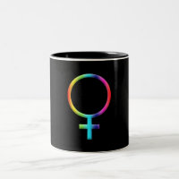Rainbow Venus Symbol Astrology Zodiac Planet Sign