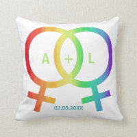Rainbow Venus Symbols | Lesbian Wedding
