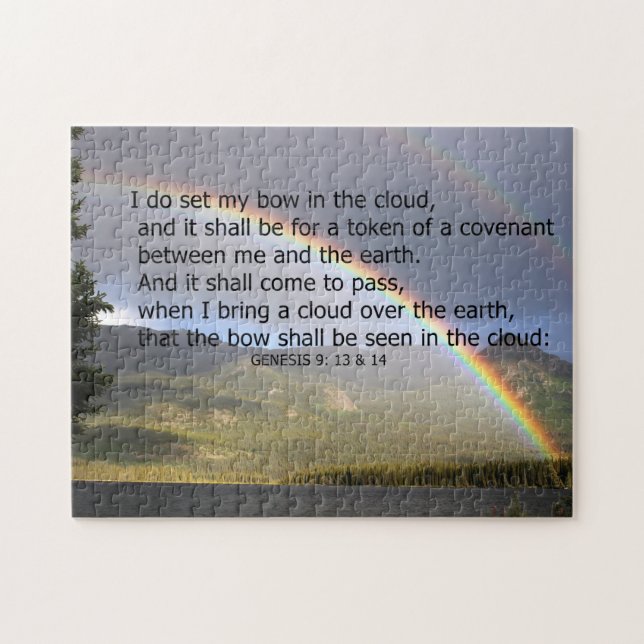 RAINBOW VERSES JIGSAW PUZZLE (Horizontal)