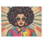 Rainbow Vibes: 1970s Black Lady Decoupage