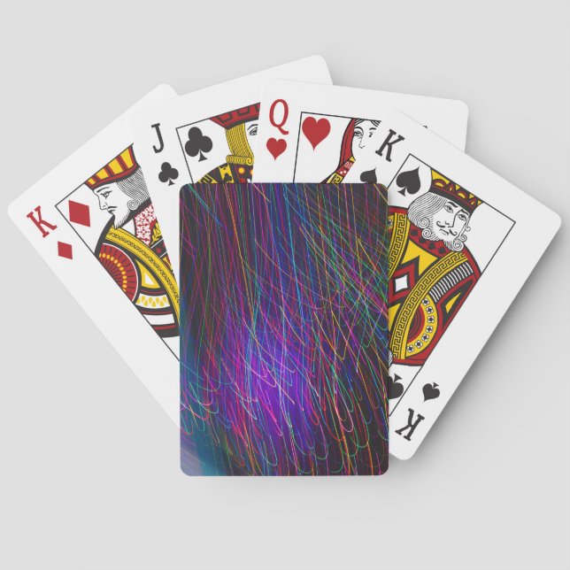 rainbow vibes playing cards (Back)