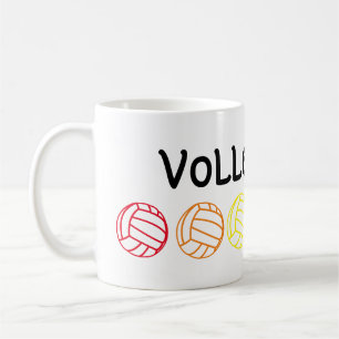 Rainbow Volleyball Mug