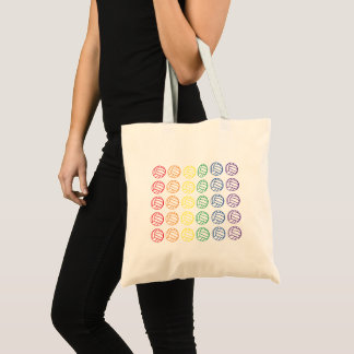 Rainbow Volleyball Tote Bag