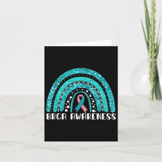 Rainbow Warrior Brca Awareness  Card