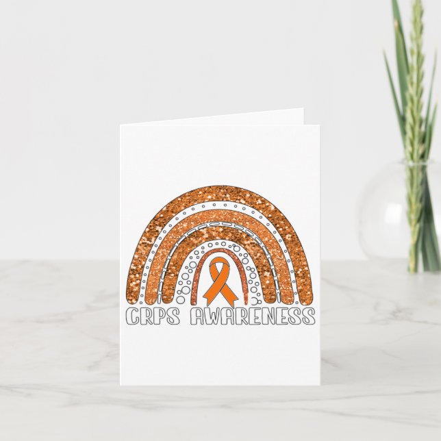 Rainbow Warrior Crps Awareness  Card (Front)