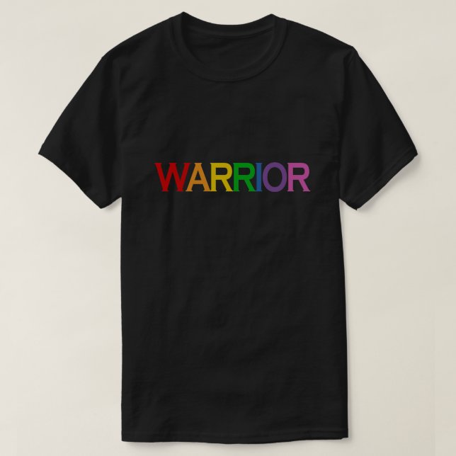RAINBOW WARRIOR T-Shirt (Design Front)