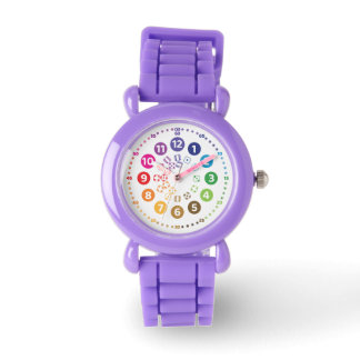 Rainbow Watch Learning Clock for School Children w