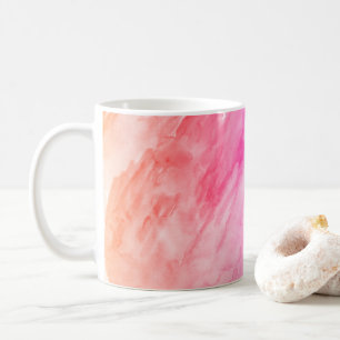 Rainbow Watercolor Texture Abstract Painting Coffe Coffee Mug