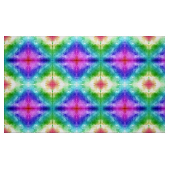 Rainbow Watercolors Fabric (Fat Quarter)