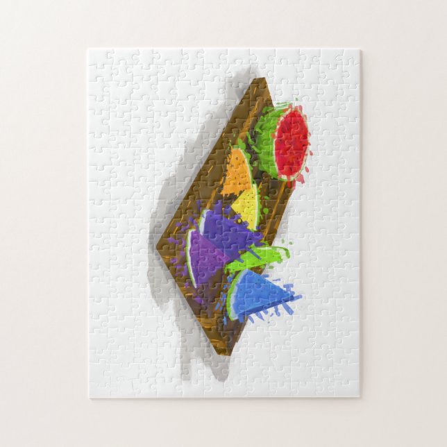 Rainbow Watermelon Jigsaw Puzzle (Vertical)