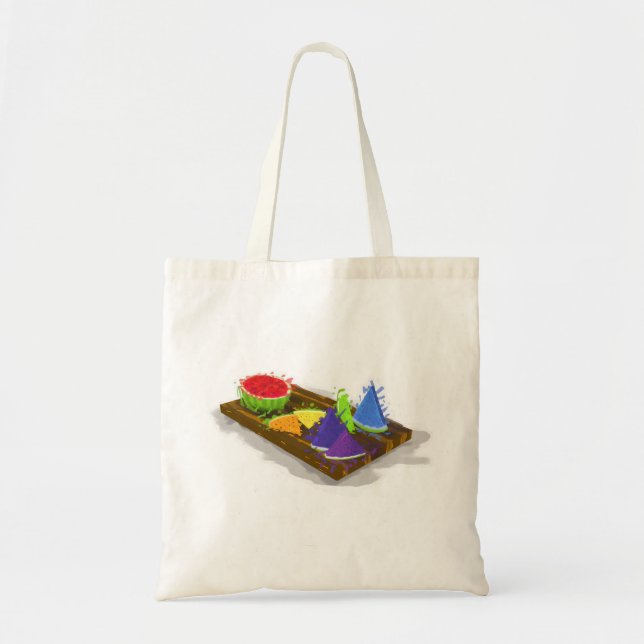 Rainbow Watermelon Tote Bag (Front)