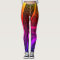 Rainbow Wave Line Leggings