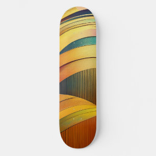 Rainbow Wave Skateboard