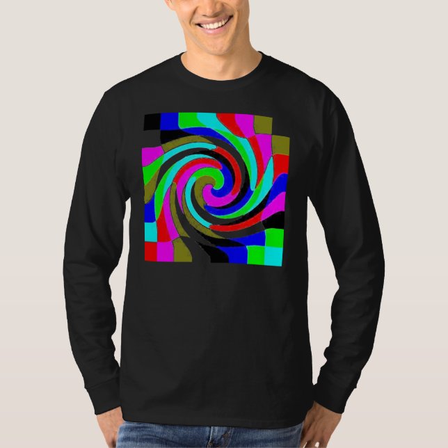 rainbow wave T-Shirt (Front)