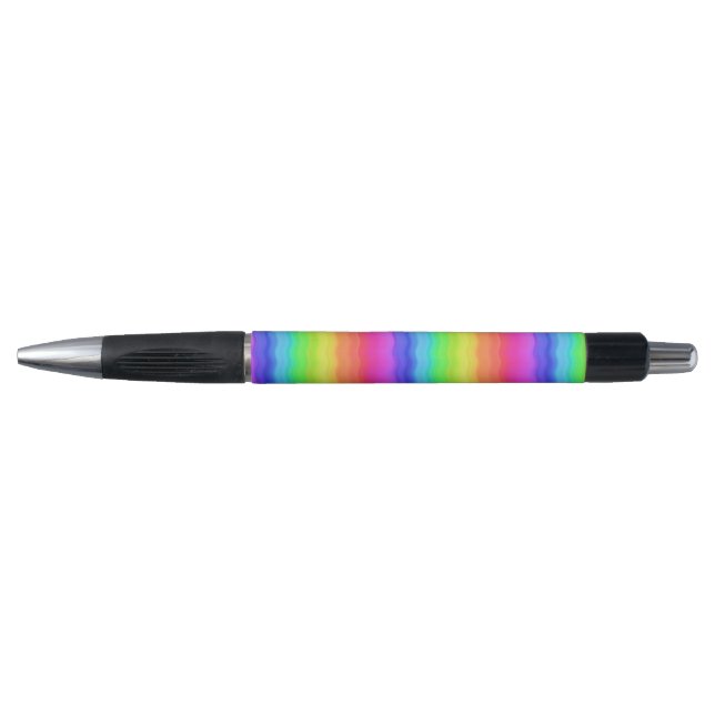 Rainbow Wavy Wave Gradual Pastel Colour (Front)