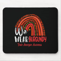 Rainbow We Wear Brain Aneurysm Awareness