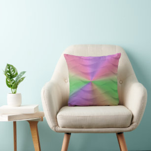 Rainbow Weave Spectrum Cushion