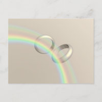 Rainbow Wedding Rings
