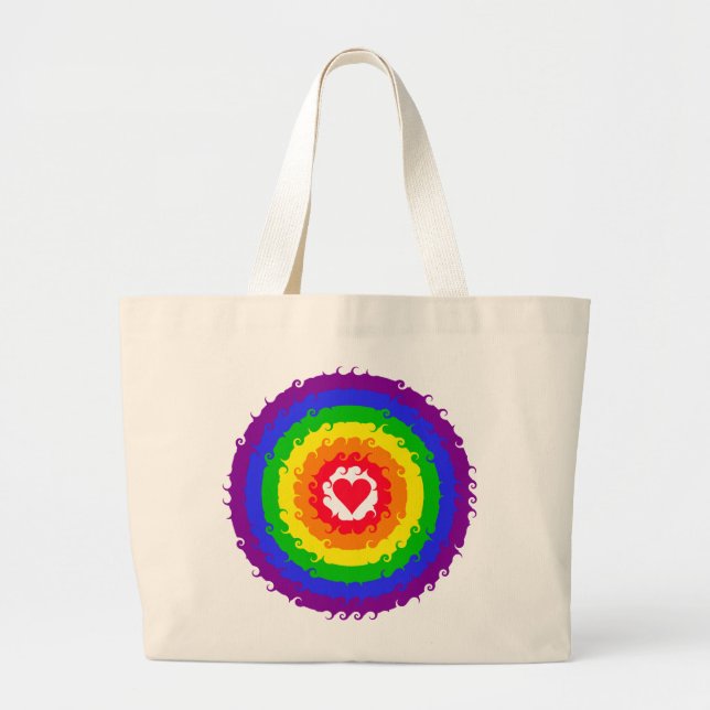 Rainbow Wheel bag (Front)