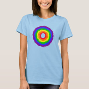 Rainbow Wheel shirt - choose style & colour