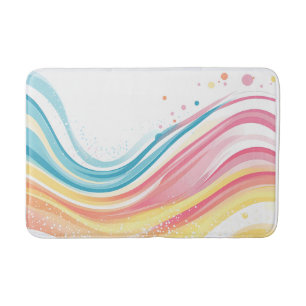 Rainbow Whispers Bath Mat